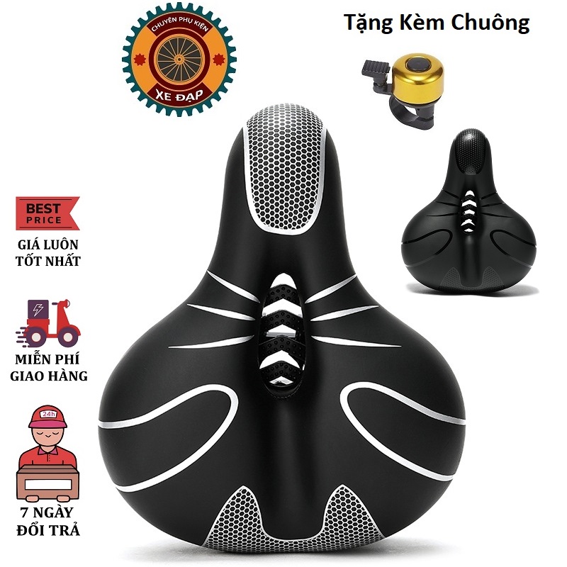 Yên xe đạp , yên béo siêu cấp chất liệu cao cấp cực êm 10