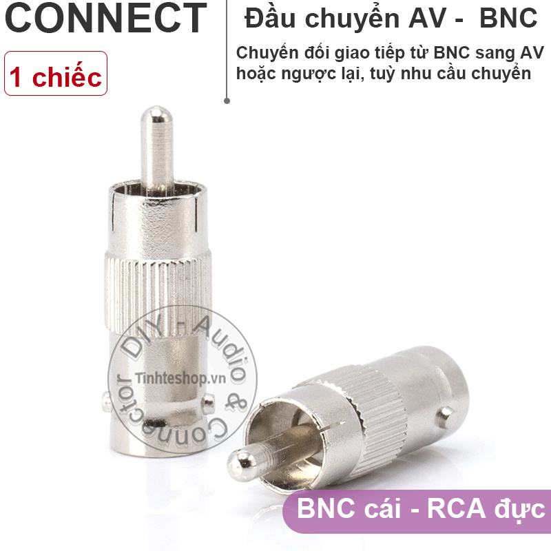 Jack chuyển BNC sang AV 1 chiếc