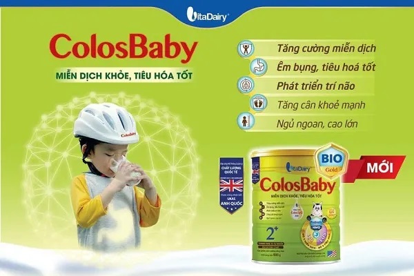 sữa bột colosbaby bio gold 0+ lon 800g 0 - 1 tuổi 1