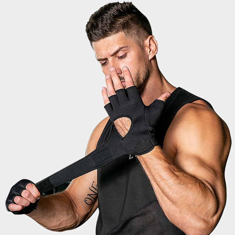Găng tay tập gym kết hợp bảo vệ cổ tay thời trang cao cấp GD 05