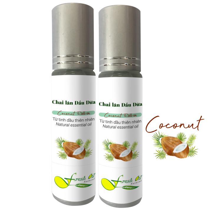 HCM2 Chai Tinh dầu dừa chai lăn tiện lợi