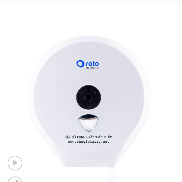 Hộp đựng giấy vệ sinh cuộn lớn roto3203a | rt3203a