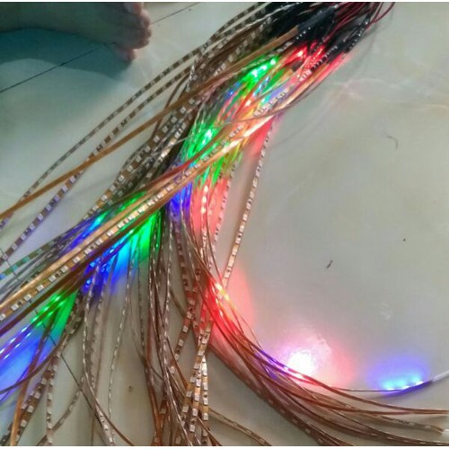 DÂY LED CHẠY ĐUỔI 7 MÀU XE MÁY ÔTÔ