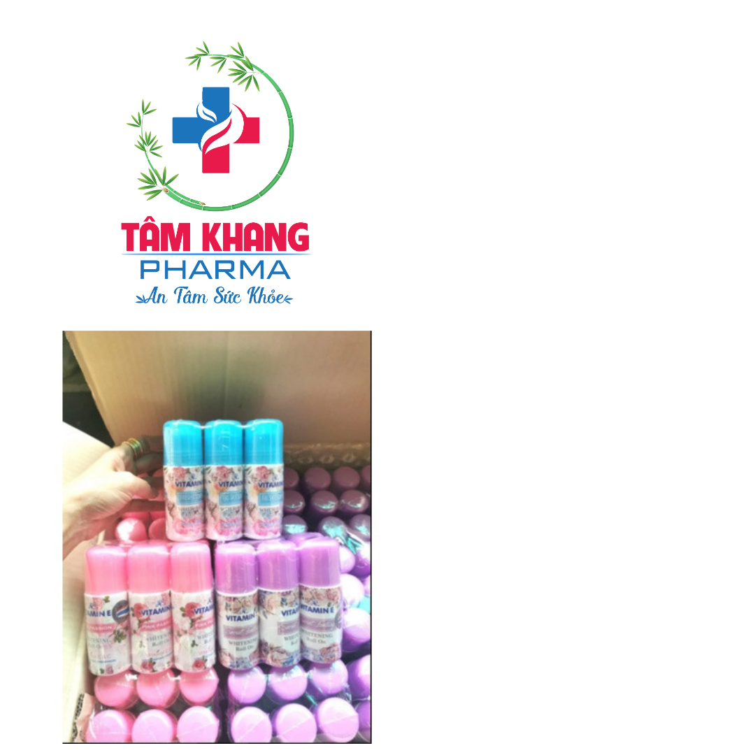LĂN KHỬ MÙI DƯỠNG DA VITAMIN E ARON HƯƠNG NƯỚC HOA THÁI LAN 75ml