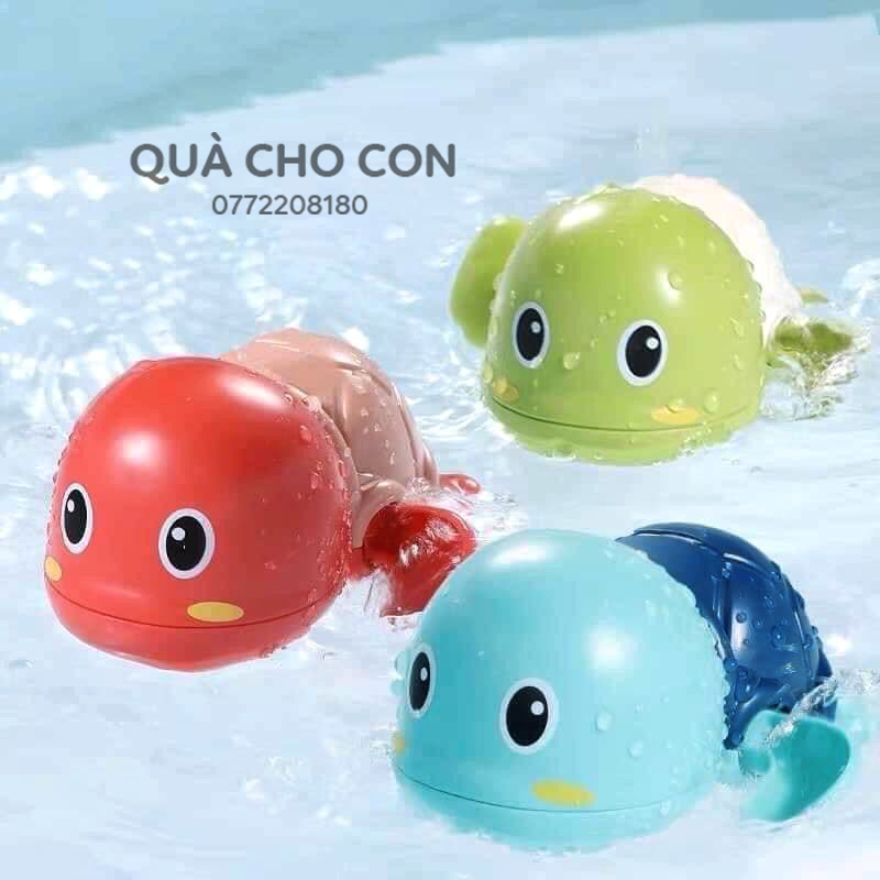 Đồ chơi nhà tắm - rùa biết bơi lên dây cót - bookidvn