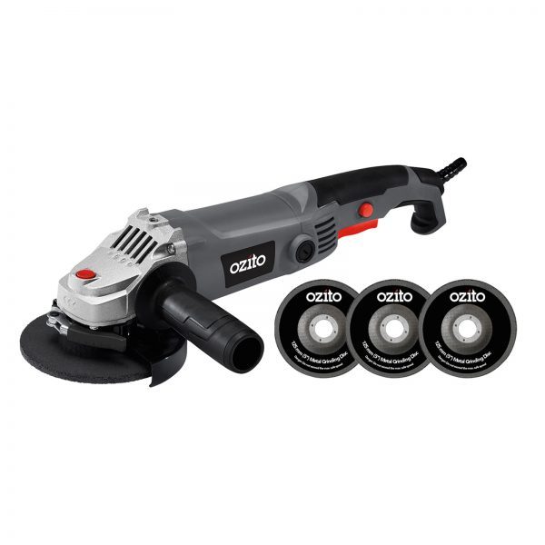 Máy mài cầm tay d125mm hiệu ozito ags-0125 mới 100% chính hãng nhập khẩu australia