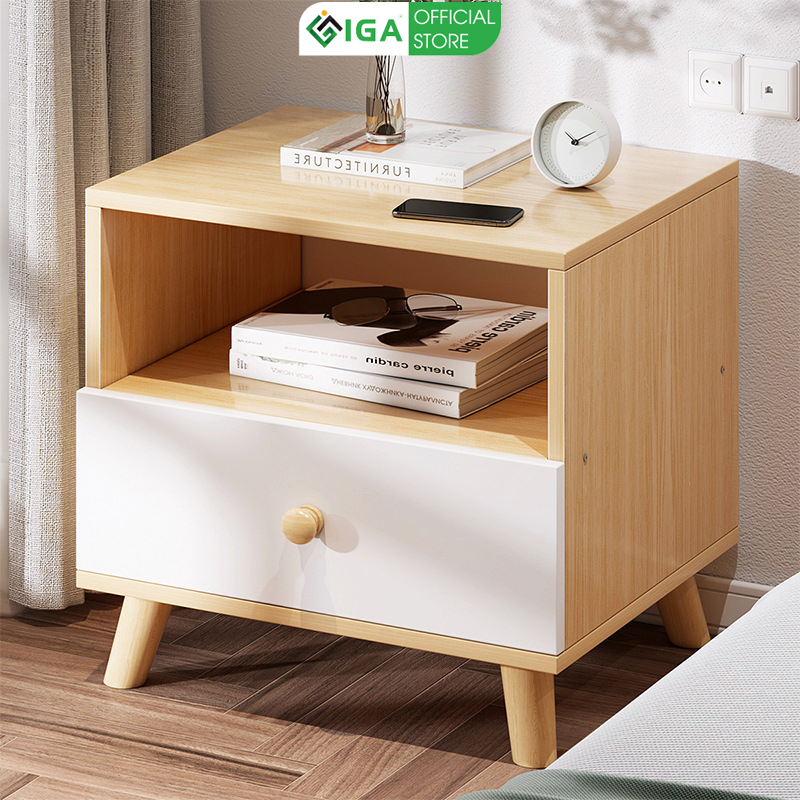 Tủ đầu giường heading tab 2b phong cách nordic hiện đại- gp109