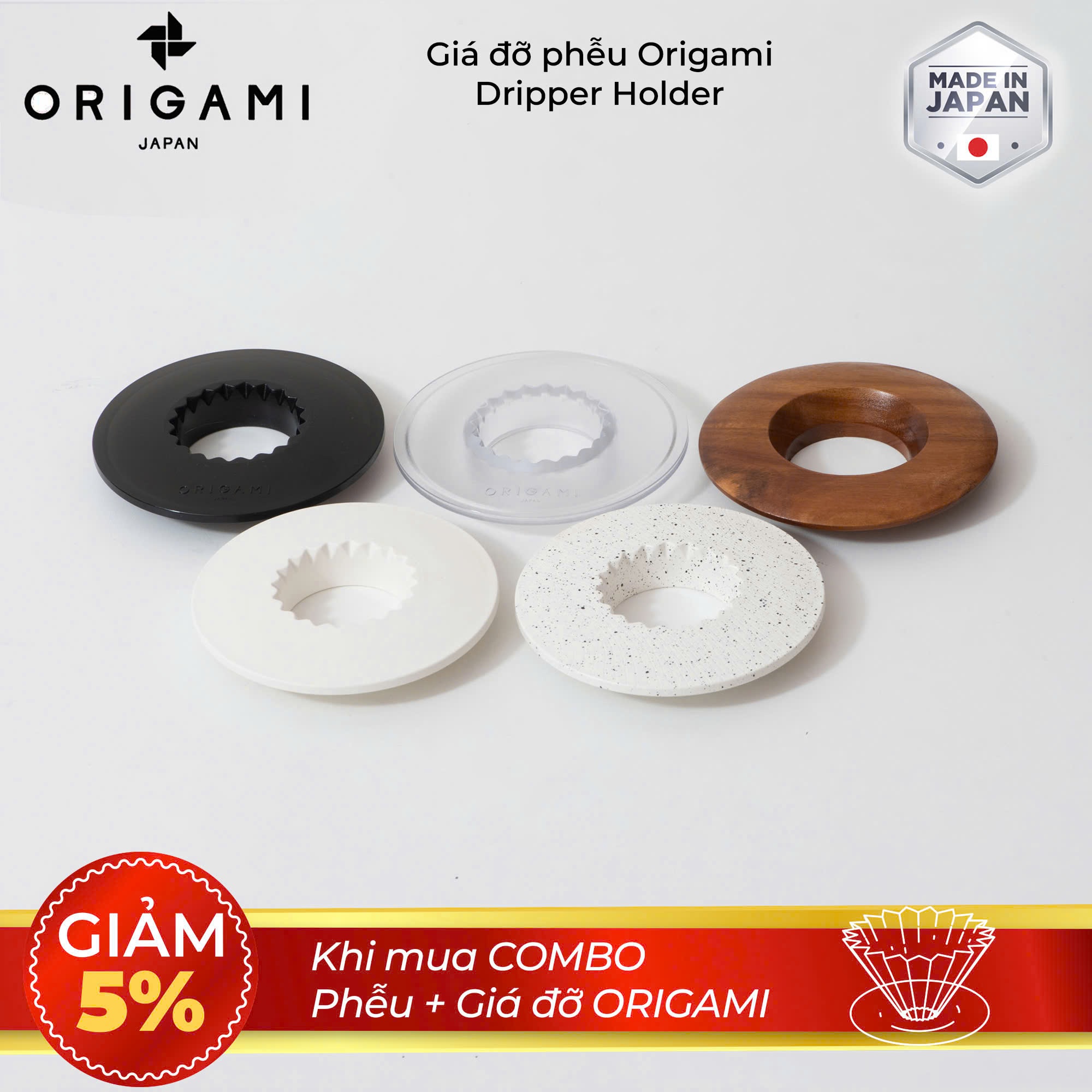 Giá đỡ phễu Origami Dripper Holder
