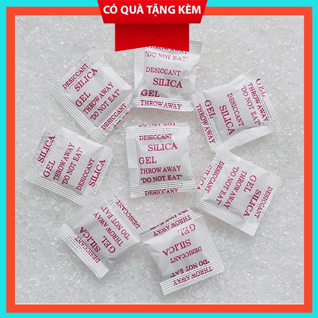 Combo 50 túi hút ẩm bỏ quần áo ,thực phẩm loại 1g