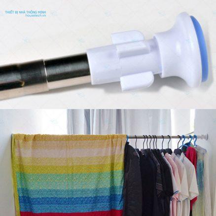 Thanh treo rèm nhà tắm, rèm cửa sổ không cần khoan tường