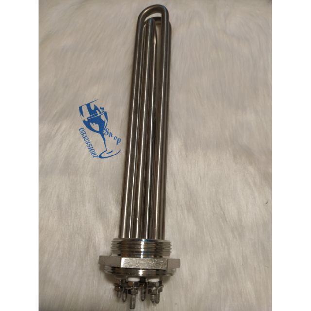 Thanh nhiệt nồi hơi 3k-4k-6k-9k đầu zen 48 inox 304-