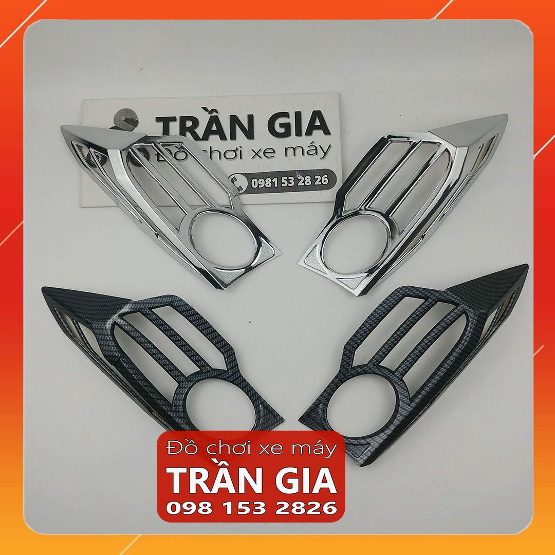 Ốp viền đèn pha xe AB năm 2016-2017-2018-2019 airblade viền đèn trước air blade-phụ kiện trang trí