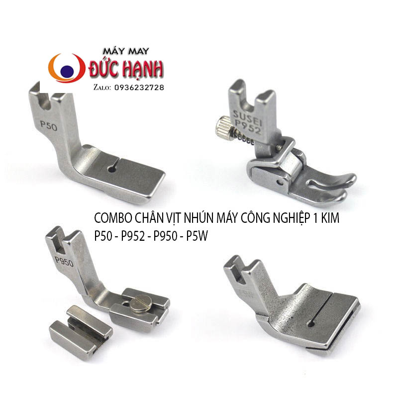 Combo chân vịt nhún máy công nghiệp 1 kim