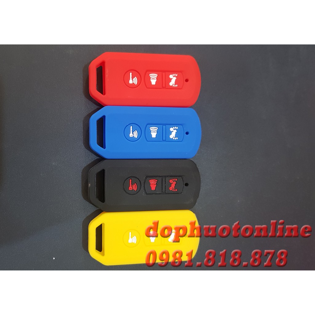 Bọc chìa khóa smartkey sh 3 nút - chất liệu silicon