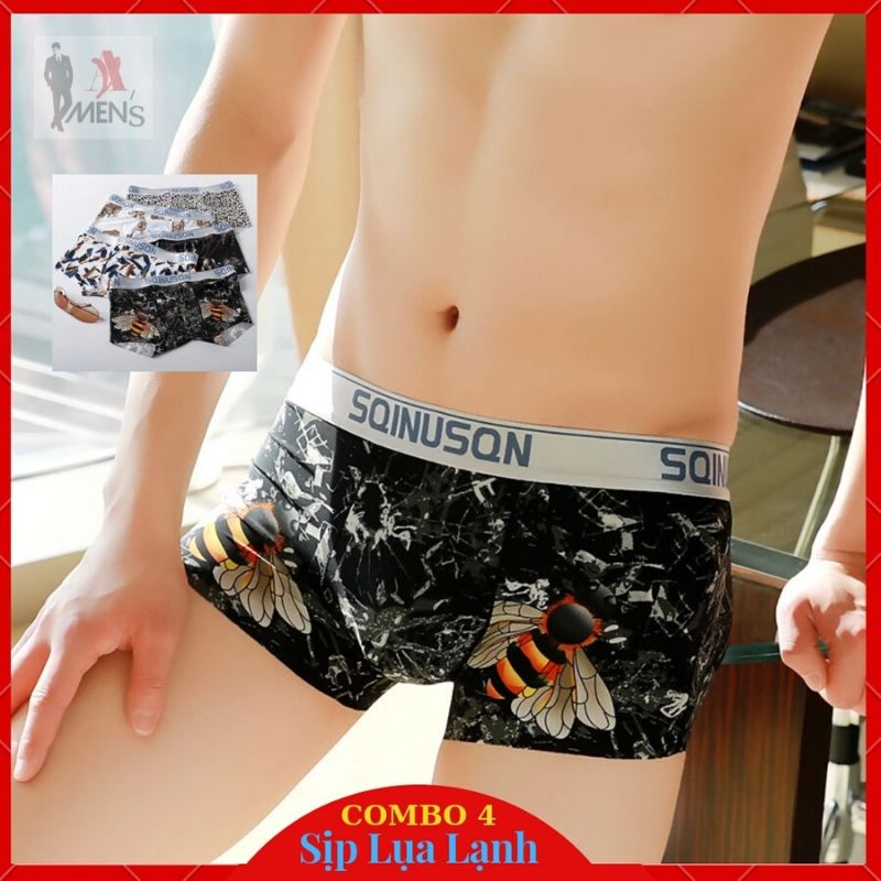 Sịp nam cao cấp chất lụa lạnh co dãn thoáng mát