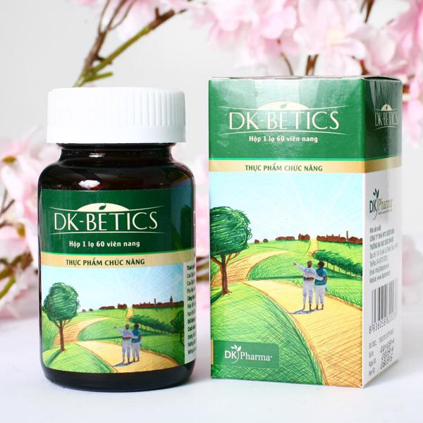 Thuoc tiểu đường DK BETICS DK Pharma - Giúp ổn định và kiểm soát đường huyết , giảm nguy cơ biến chứng tiểu đường - hộp 60 viên