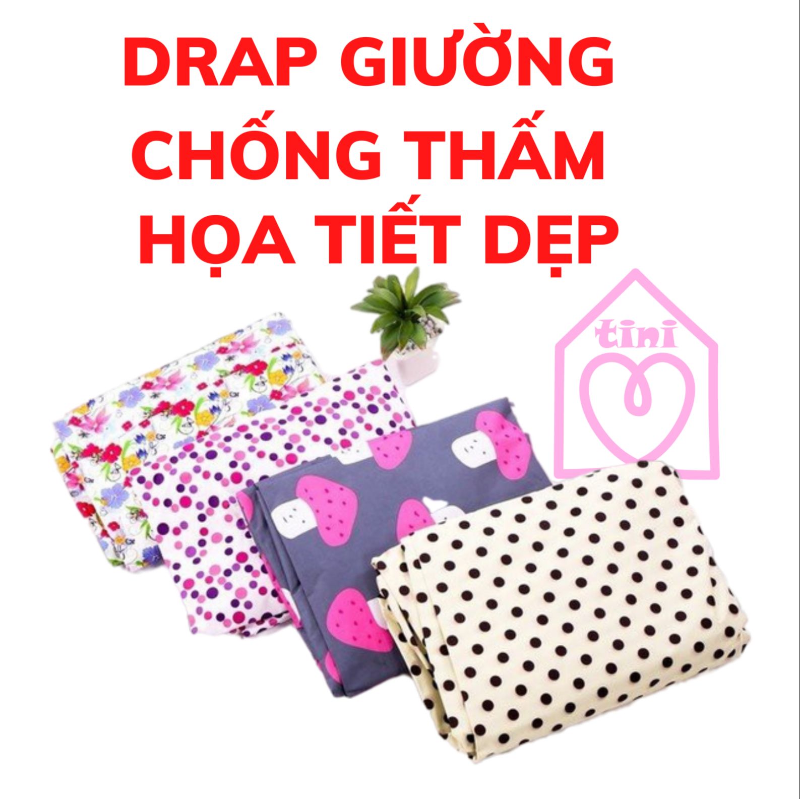 Drap chống thấm HÀN QUỐC họa tiết đẹp loại cao cấp 1m6x2m ,1m8x2m ,2m2x2m Ga Cotton Chống Thấm Kháng Khuẩn-Ga Trải Giường Hoạt Hình Hàng Đẹp-Chuẩn, Chống Thấm Tuyệt Đối- An Toàn Cho Trẻ Sơ Sinh TINI SHOP HCM