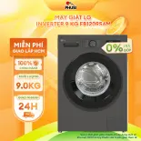TRẢ GÓP 0% - Máy giặt LG Inverter 9 kg FB1209S6M -  Hàng Chính Hãng - Mới 100%