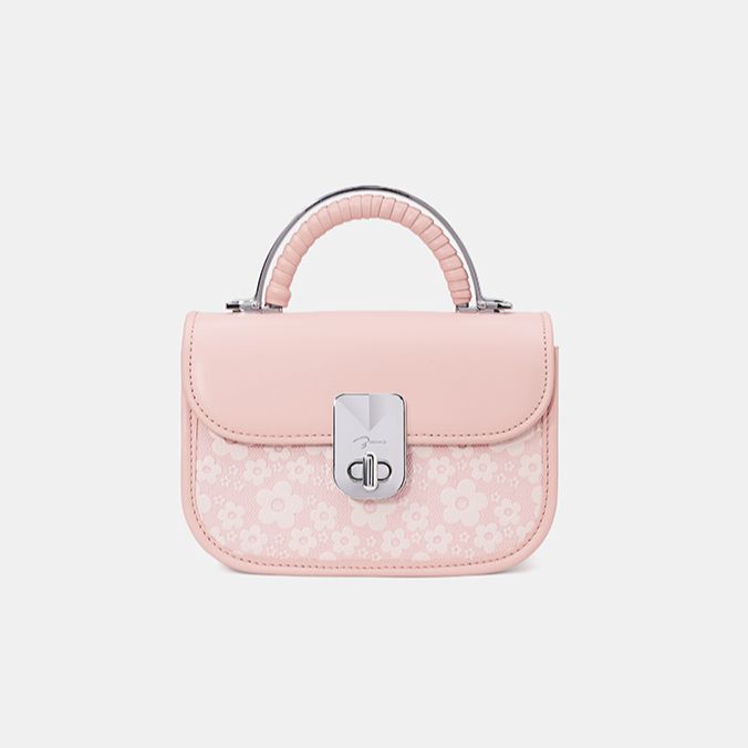 Túi Xách Nữ Thời Trang JUNO Cỡ Nhỏ Top Handle In Bloom TXN791