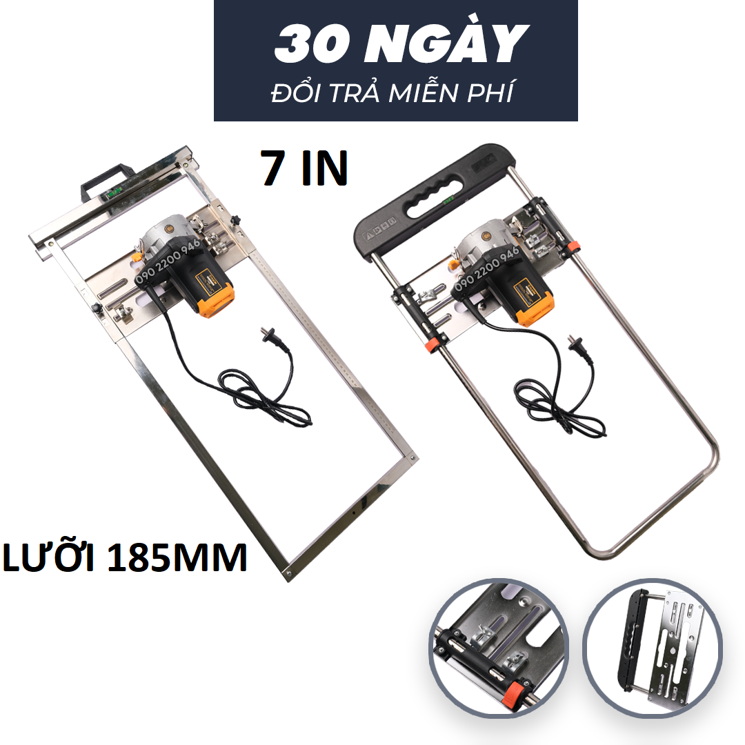 Bộ cữ đẩy cắt gỗ | khung cữ cắt gạch | soi gỗ | cắt cốt pha | khung cố định máy | khung INOX | khung cố định 7in | cỡ lưỡi 100 -185mm | khung cố định cỡ lớn | lắp máy lưỡi 185mm