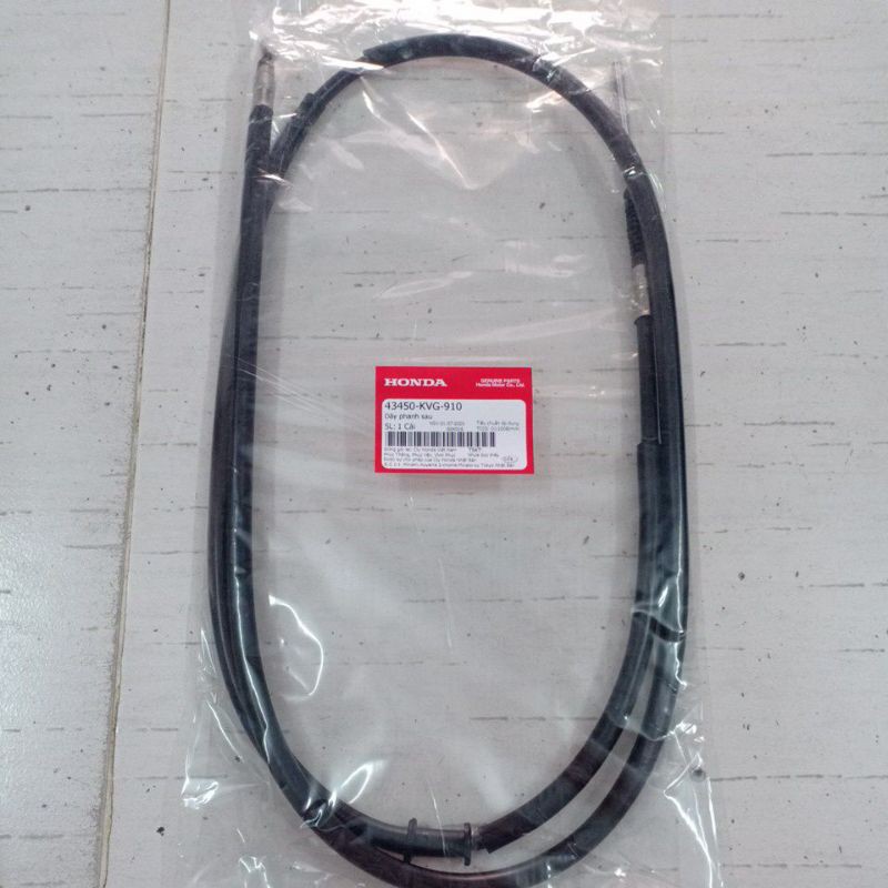Dây thắng sau air blade 110 2008 - 2009 - 2010 - 2011 - 2012 zin honda / dây phanh sau ab 110