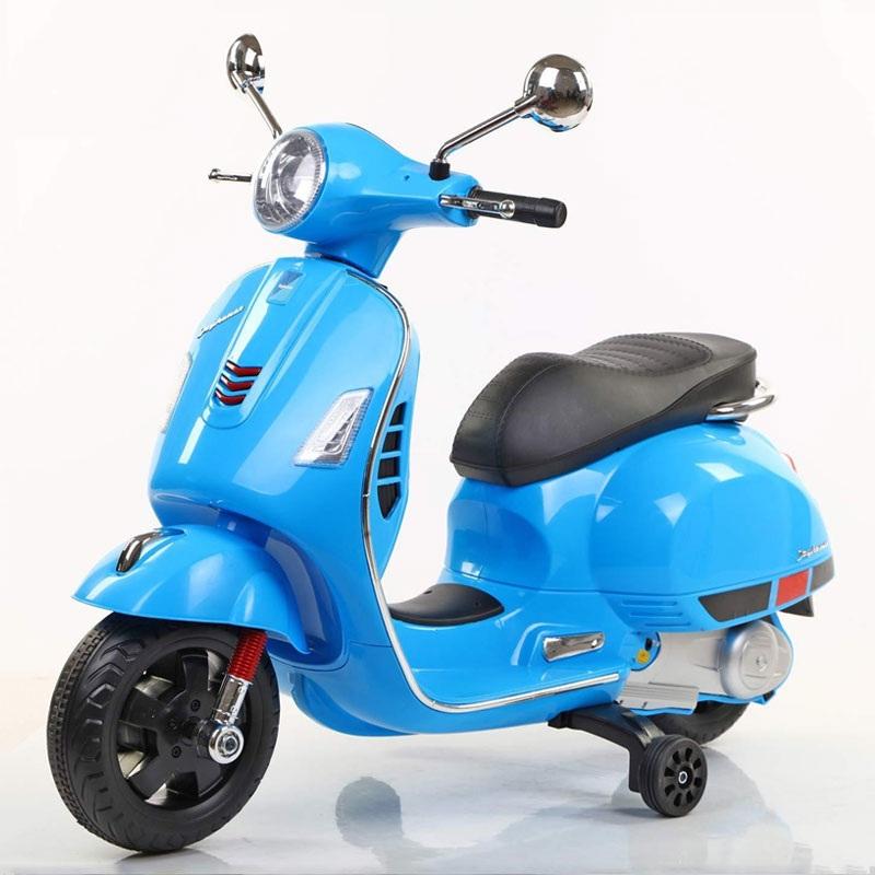 Xe máy điện trẻ em cao cấp vespa h-6588 cho bé 2-8 tuổi