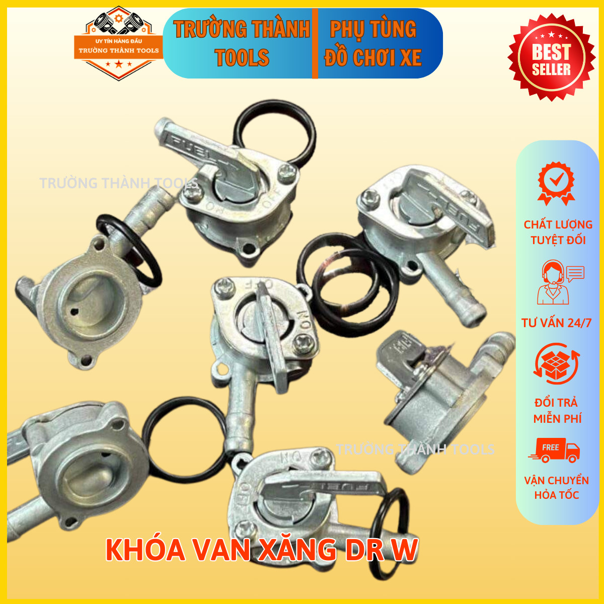 Khóa xăng xe máy Honda Dream, và Yamaha Sirius cao cấp Trường Thành Tools