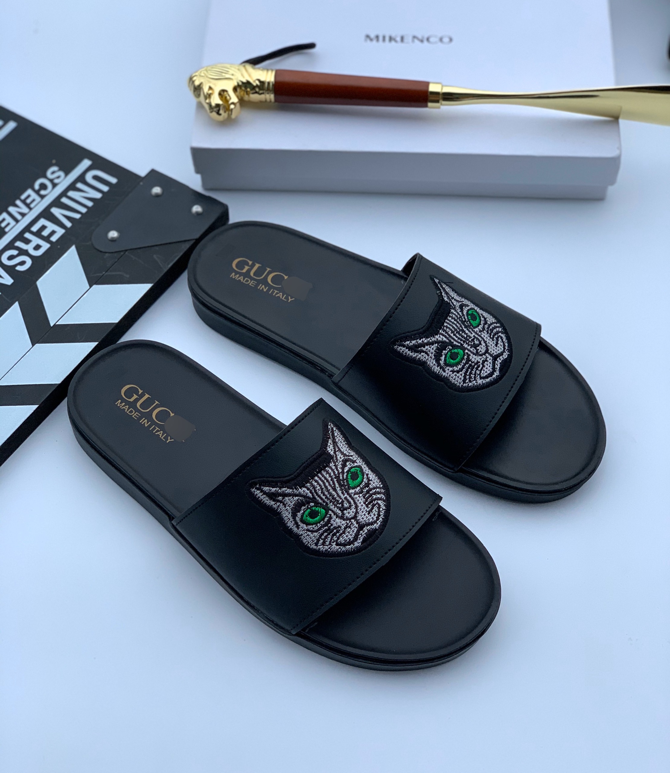 dép quai ngang nam nữ hot trend. Mác Mèo đơn gian đễ đi. cực đẹp