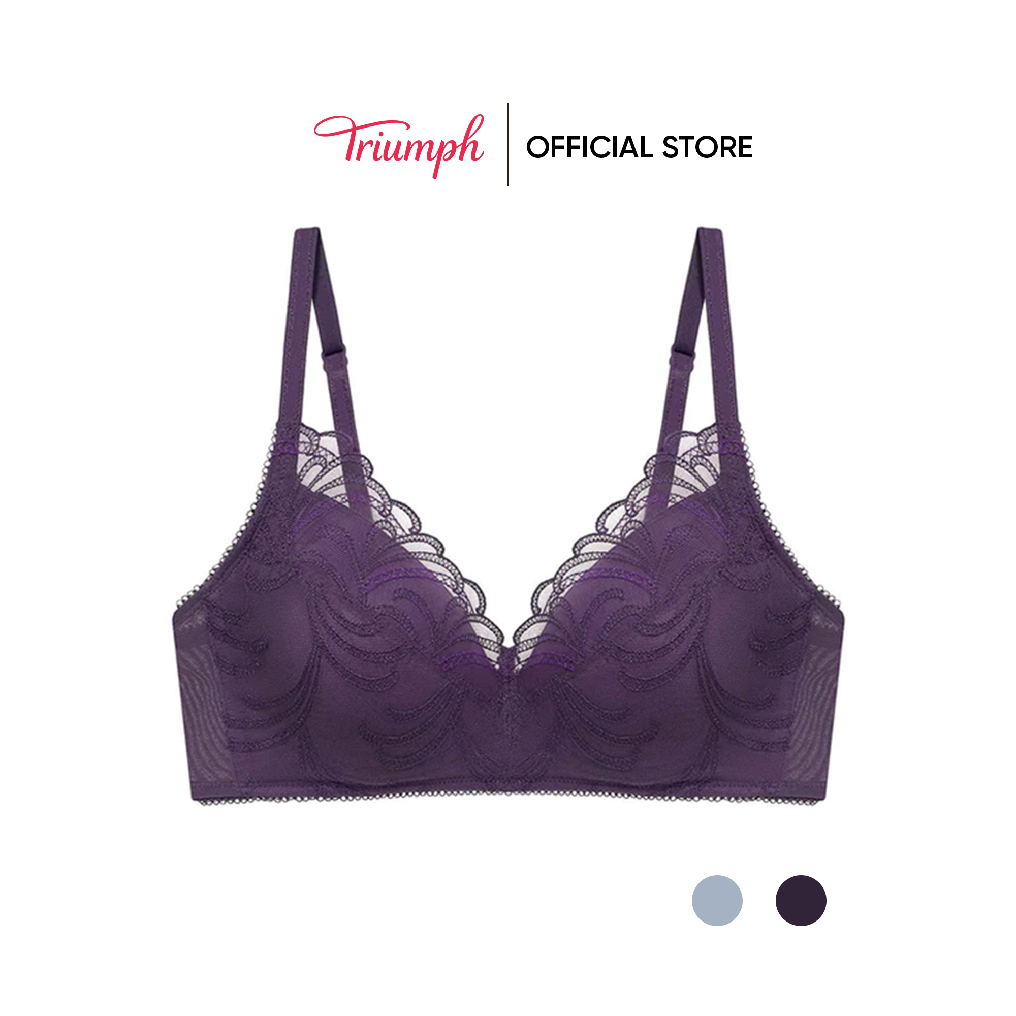 Áo Lót Triumph Natural Elegance Finesse P-R Không Gọng Mút Mỏng - Thân Thiện Môi Trường