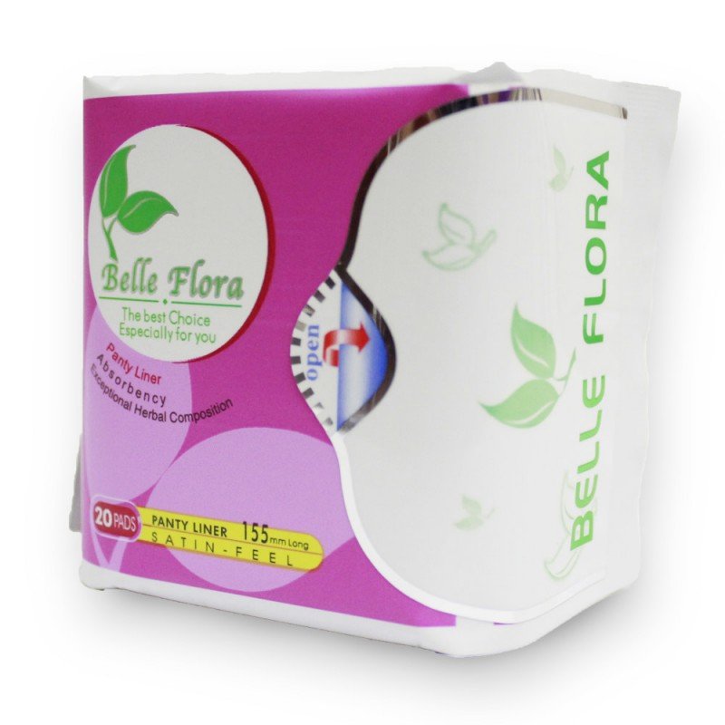 Băng vệ sinh belle flora cotton hàng ngày 155mm