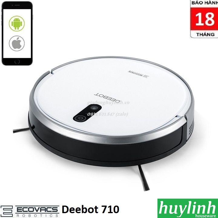 Robot hút bụi thông minh Ecovacs Deebot 710 - Chính hãng
