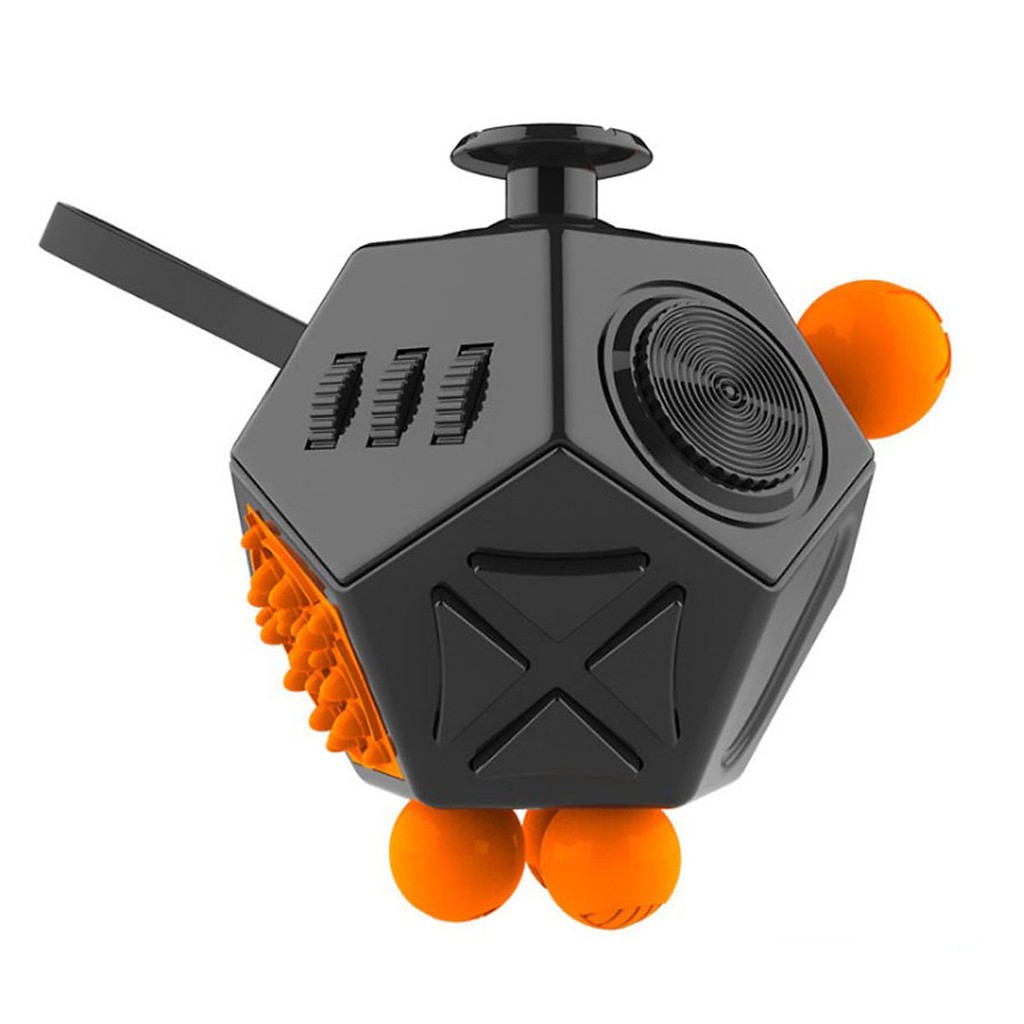 Fidget cube thế hệ 2 12 mặt holy crystal
