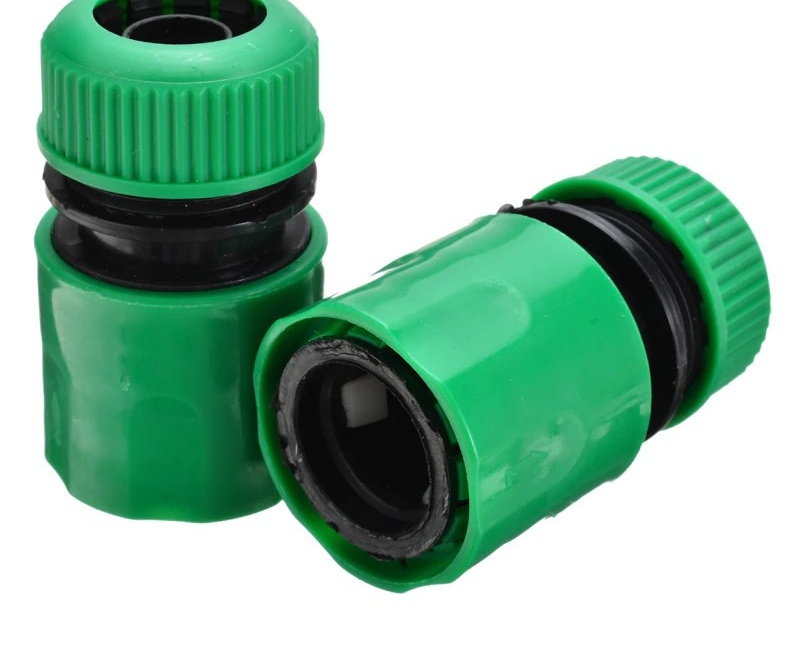 2 chiếc cút kết nối nhanh ra ống tưới nhỏ giọt 16mm, ống mềm phi 16