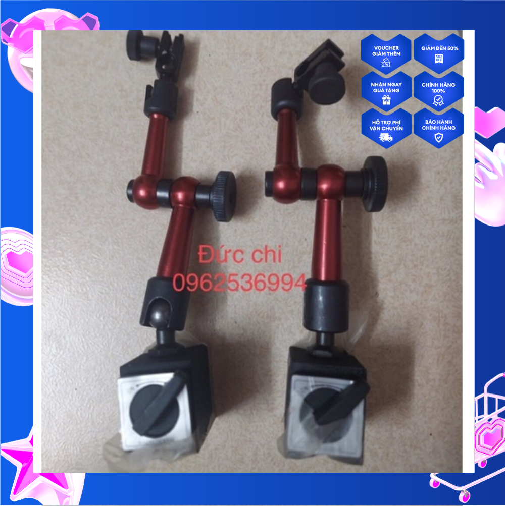 Đế từ có nam châm lắp đồng hồ so