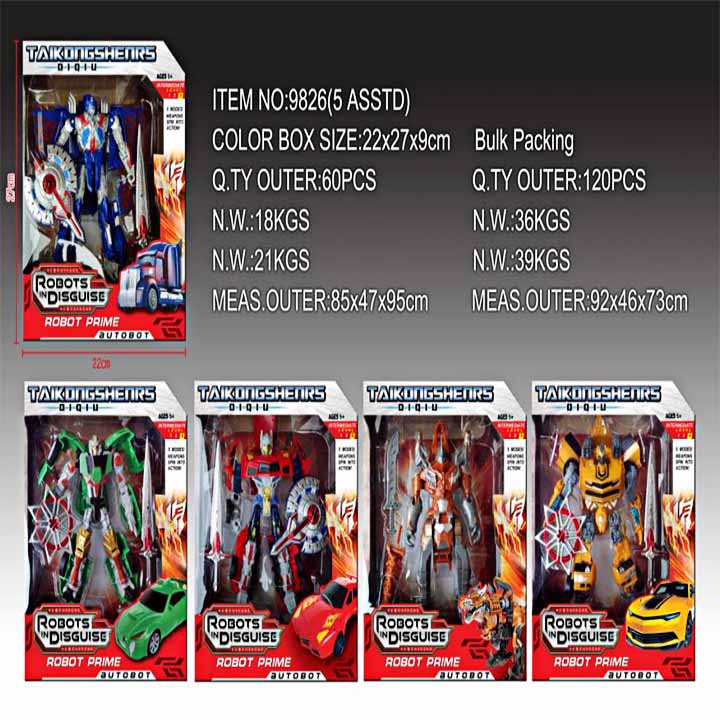 Robot biến hình 9826 hunterson toys