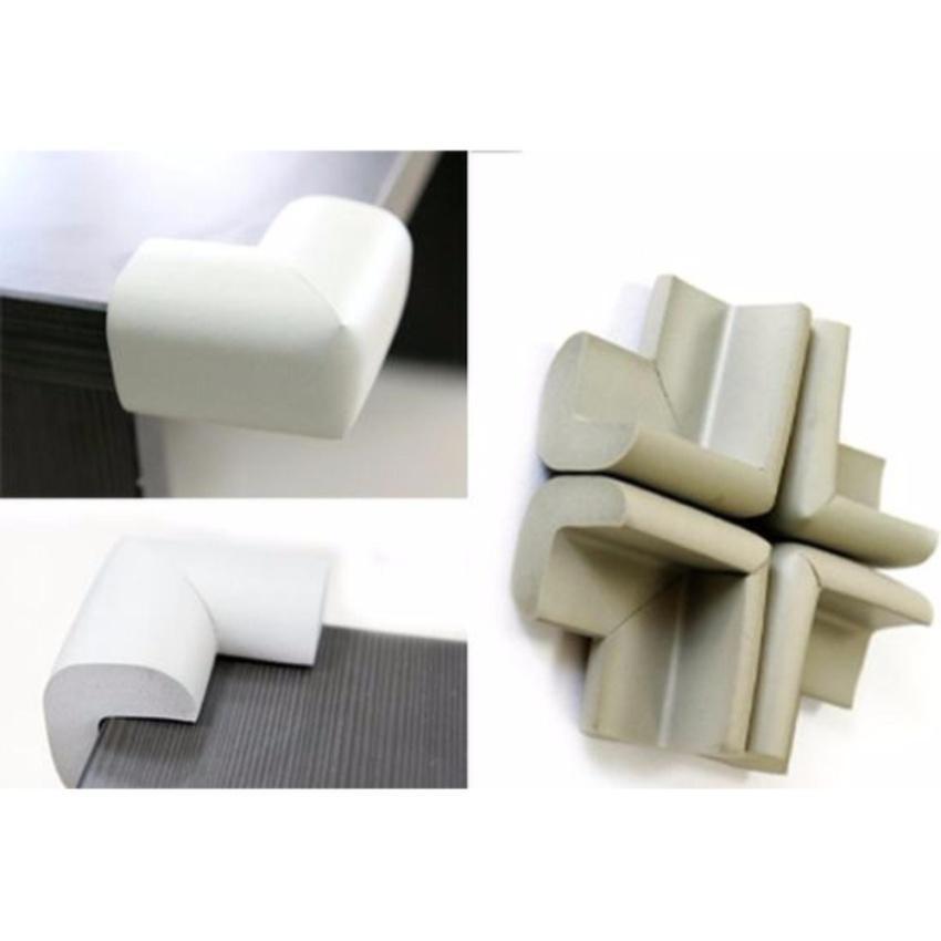 Bộ 4 miếng bọc cạnh bàn - miếng bịt góc bàn - miếng mút xốp bịt góc tủ, giường