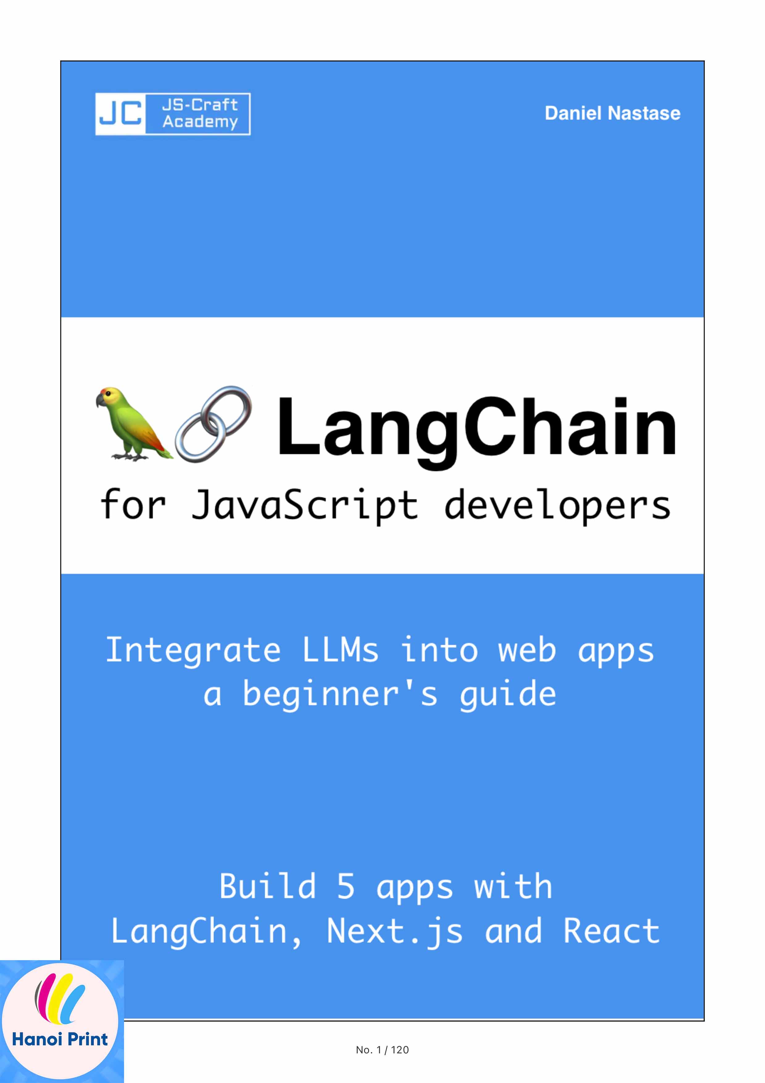 Tập giấy A4-LangChain for JavaScript developers How to integrate LLMs into Javascript web apps