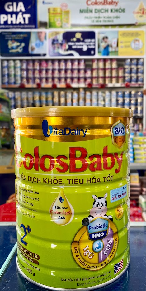 Sữa Colosbaby Bio Gold 2+ 800g trên 2 tuổi