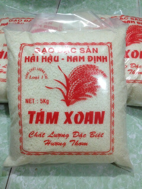 [HCM]gạo tám xoan Hải hậu 5kg