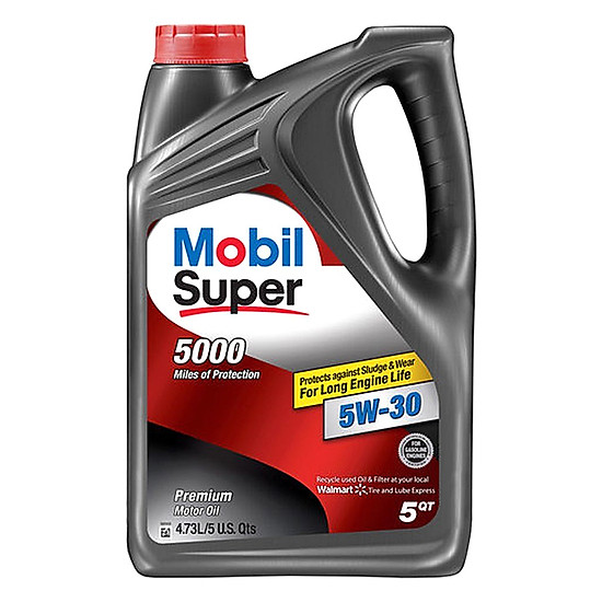 [HCM][NHỚT Ô TÔ MOBIL] Mobil Super 5000 SAE 5W30 API SN 4.73L