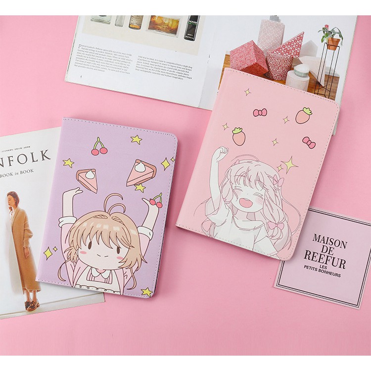 Ốp iPad, Bao Da iPad Hoạt Hình chibi