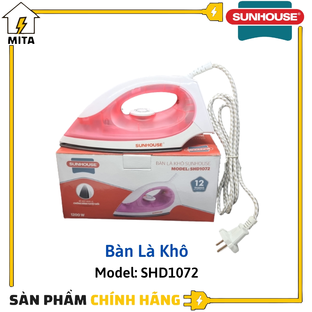 Bàn là khô sunhouse shd1072 - bàn là sunhouse - bàn ủi - mita