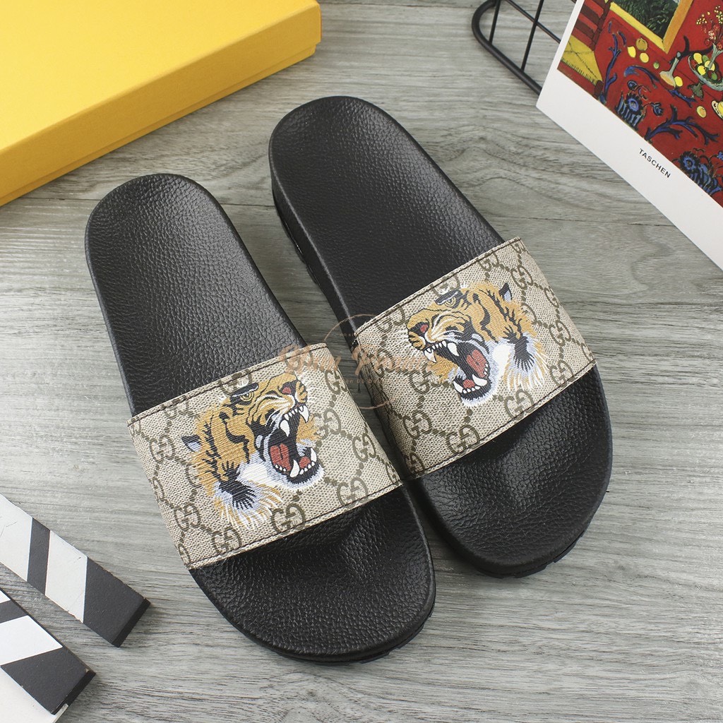 Dép nam quai ngang Mác Hổ Đế Rắng Cưa Xịn, Hot trend