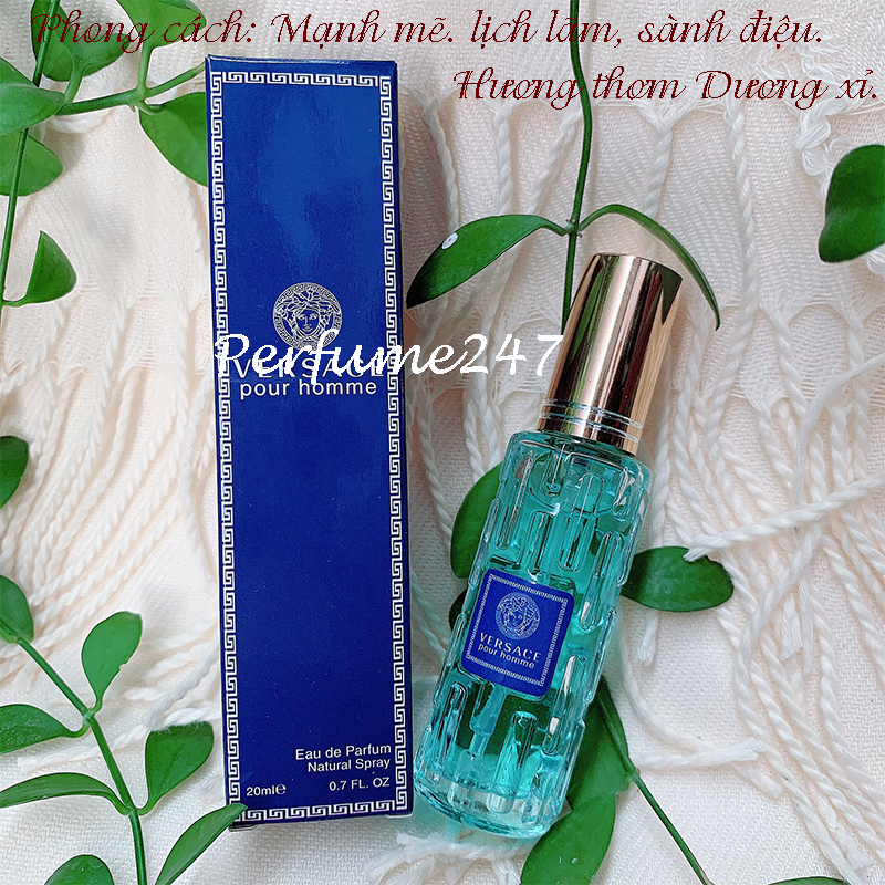 NƯỚC HOA NAM VESACE POUR HOME 20ML MINI CAO CẤP