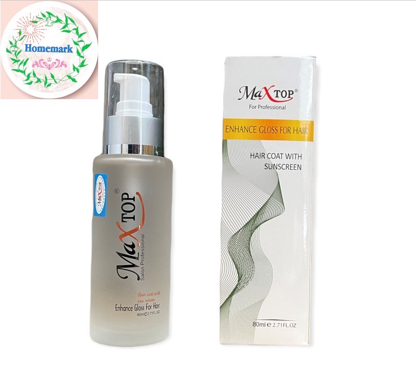 Tinh dầu dưỡng phục hồi tóc Maxtop 80ml, phục hồi và nuôi dưỡng tóc hư tổn _ homemark