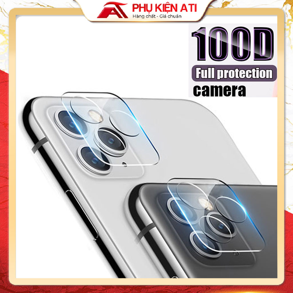 Cường lực camera 17 Pro max 16 Pro max 16 plus 15 plus 15 pro max 14 pro max 13 Pro max 12 pro max 11 Pro max bảo vệ chống trầy xước - Phụ kiện ATI