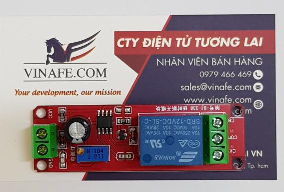 Ne555 tạo trễ thời gian 12v