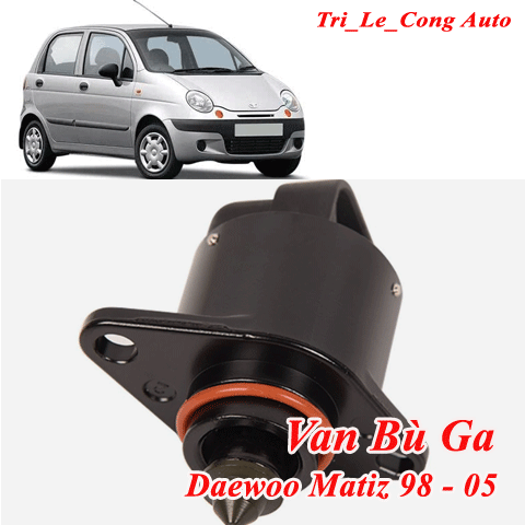 Van Không Tải Bù Ga Daewoo Matiz 1 2 3 Spark 0.8 Chống Òa Ga Mã 93744675 Cục Cảm Biến Gió Cầm Chừng Số Sàn Tự Động
