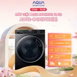 [SALE SỐC] Máy giặt lồng ngang Aqua Inverter 12kg AW12-B4959U1K(B) - Miễn phí giao hàng toàn quốc - Hỗ trợ lắp đặt