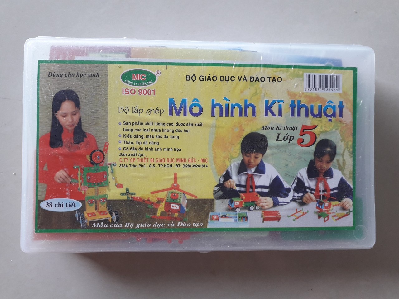 Bộ Lắp Ghép Mô Hình Kỹ Thuật Lớp 5